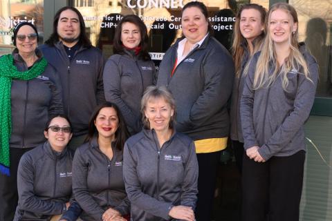 Group photo of Larimer Health Connect staff